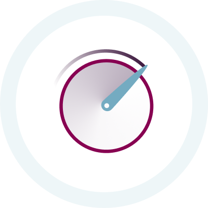 Icon of a clock timer