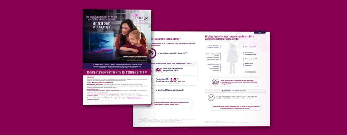 Referral brochure screenshot.